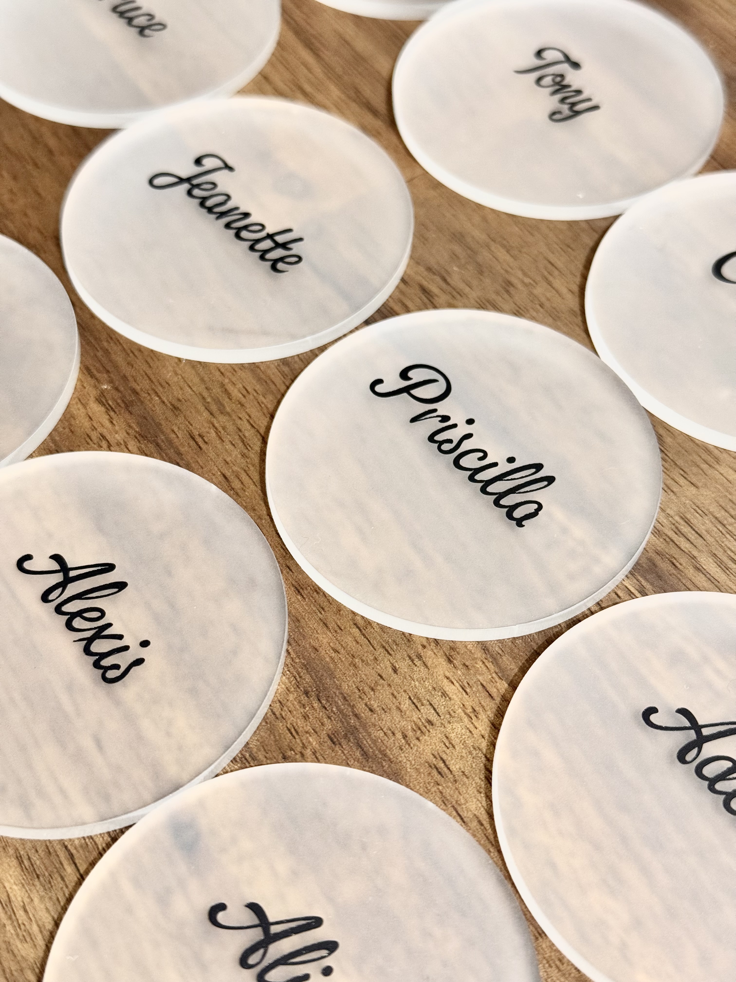 Name Tags — example of our work